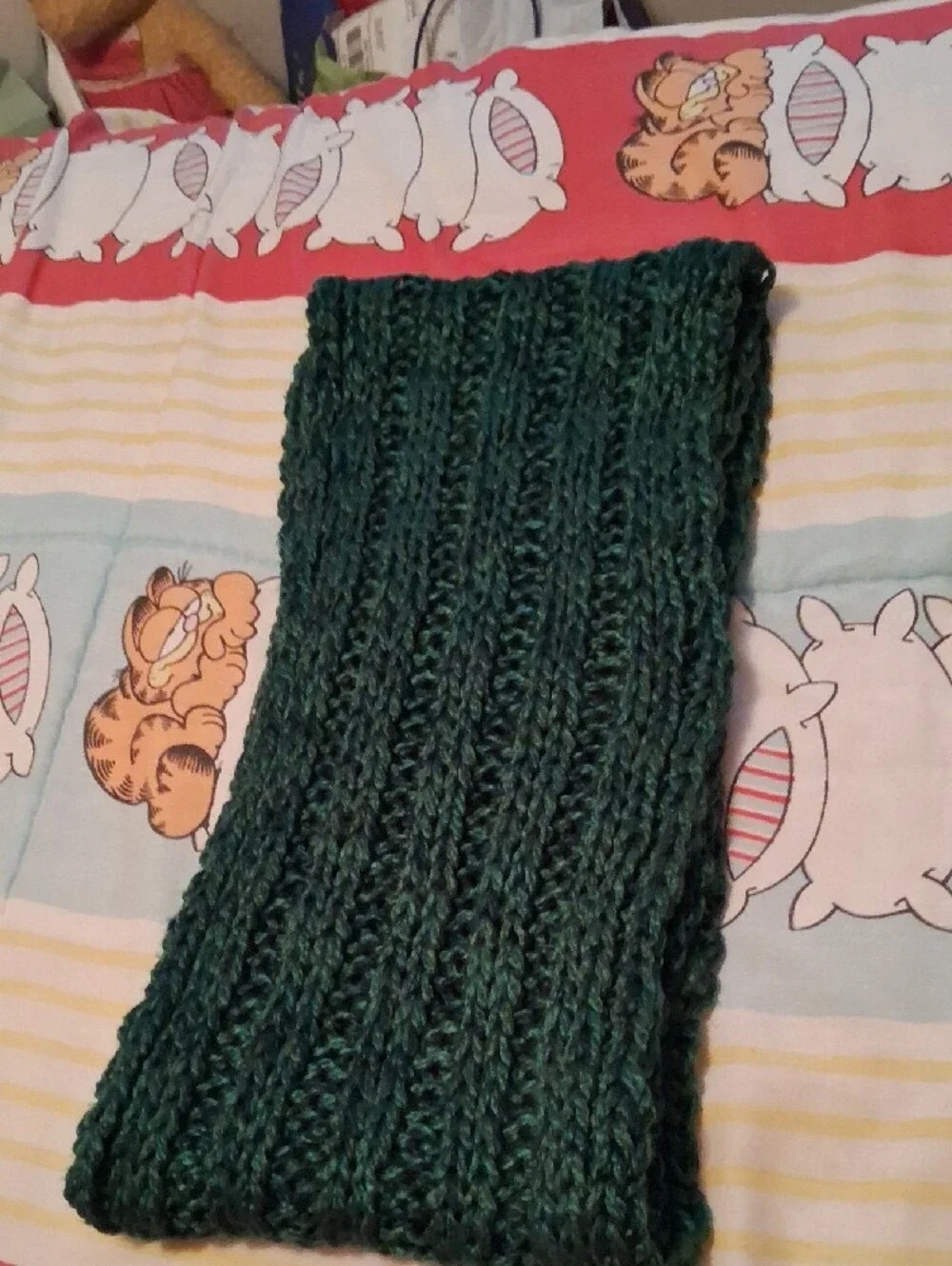 NWOT,Green Knit Scarf - Women's Accessory☘️💚☘️